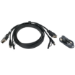 iogear G2L703UTAA3 KVM cable Black 118.1" (3 m)