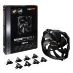 be quiet! SilentWings 3 PWM Computer case Fan 12 cm Black