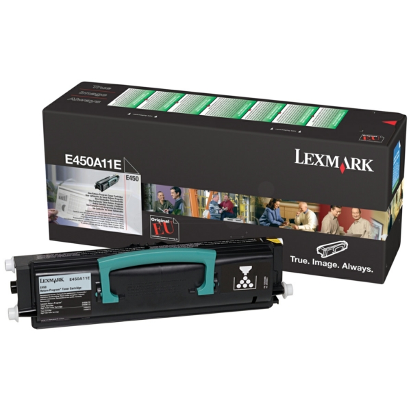 Lexmark E450A11E Toner-kit return program. 4K pages/5% for Lexmark E 4