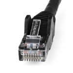 StarTech.com N6LPATCH1MBK câble de réseau Noir 1 m Cat6 U/UTP (UTP)