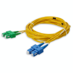 AddOn Networks ADD-ASC-SC-MB2M9SMF-SLBL fibre optic cable 2 m OFNR OS2 Yellow