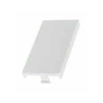 FDL SINGLE BLANK FOR MODULAR FACEPLATE - 25 x 50mm