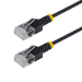 StarTech.com 3m Black Ultra Slim Cat6A Ethernet Cable, UTP, Pure Bare Copper Wire, 34AWG Slim RJ45 Network Patch Cord, Individually Tested