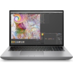 HP ZBook Fury 16 G9 i7-12800HX Mobile workstation 40.6 cm (16") WUXGA Intel® Core™ i7 32 GB DDR5-SDRAM 512 GB SSD NVIDIA RTX A3000 Wi-Fi 6E (802.11ax) Windows 11 Pro Grey