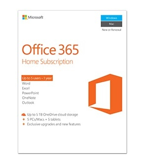 Microsoft Office 365 Home 1 year(s) Dutch