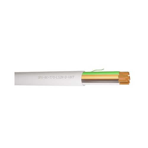 100m 8 Core Type 1 Alarm  White LSZH CPR:Dca -s2 -a1  -d1 thumbnail