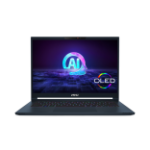 MSI Stealth 14 AI Studio A1VFG-015BE Intel Core Ultra 7 155H Ordinateur portable 35,6 cm (14") 2.8K 16 Go DDR5-SDRAM 1 To SSD NVIDIA GeForce RTX 4060 Wi-Fi 7 (802.11be) Windows 11 Pro Bleu