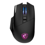 MSI S12-4301370-CLA mouse Gaming Right-hand RF Wireless + Bluetooth + USB Type-A Optical 26000 DPI