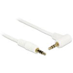DeLOCK 2m 3.5mm M/M audio kabel Wit