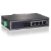 LevelOne IFE-0502 switch Fast Ethernet (10/100) Energía sobre Ethernet (PoE) Negro