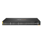 HPE Aruba Networking CX 6200F 48G Class-4 PoE 4SFP 370W Switch