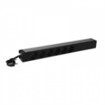 Middle Atlantic 19 Inch PDU LCS3 - 1 U - 6 Outlets X 2P+E - British Standard - 1 Luminous Switch