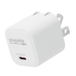 Plugable Technologies PS-30C1W mobile device charger Universal White AC Fast charging Indoor