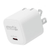 Plugable Technologies PS-30C1W mobile device charger Universal White AC Fast charging Indoor