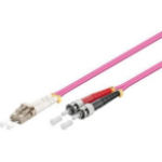 Microconnect FIB412005-4 fibre optic cable 5 m LC ST OM4 Violet