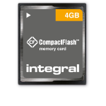 Integral 4GB COMPACT FLASH MEMORY CARD CF 100X TRANSFER