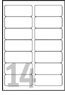 Avery Inkjet Address Labels QuickDRY 99.1x38.1mm 14 Per Sheet White (1400 Pack) J8163-100