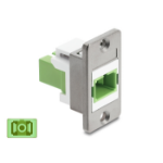 DeLOCK 91103 glasvezeladapter SC/SC 1 stuk(s) Wit, Zilver, Limoen