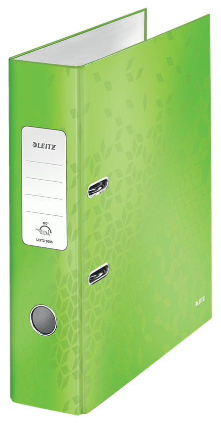 Image of Leitz 180° WOW ring binder A4 Green