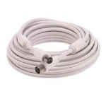 Triax 153501 coaxial cable 2.5 m IEC White