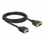 DeLOCK Cable DVI 24+5 female to VGA male 2 m