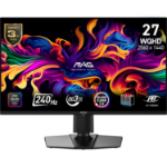 MSI MAG 274QP QD-OLED X24 computer monitor 67.3 cm (26.5") 2560 x 1440 pixels Wide Quad HD Black