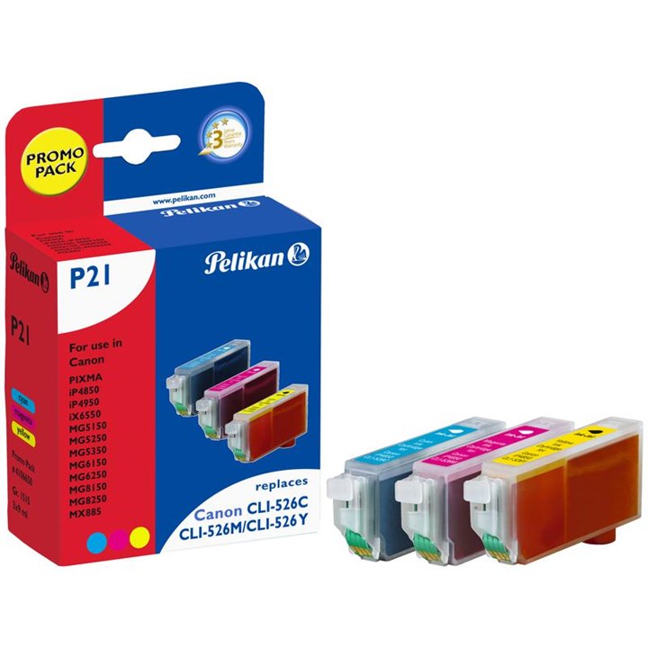 Image of Pelikan Ink Compat For Canon CLI-526 Multi Slim
