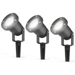 4lite GU10 Outdoor Garden Spike Light - Pack of 3