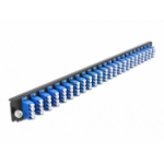 DeLOCK 19″ Splice Box Front Panel 24 port LC Quad blue