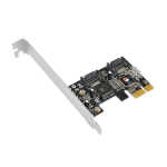 Siig DP SATA II PCIe interface cards/adapter Internal