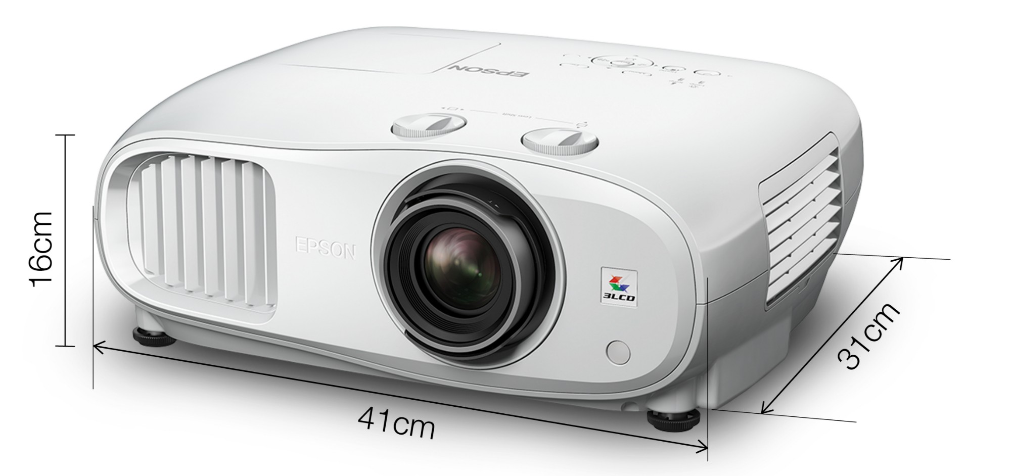 Epson White/Light Eh-Tw7000 With Hc Lamp Warranty