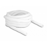 DeLOCK Braided Sleeve self-closing 10 m x 25 mm white