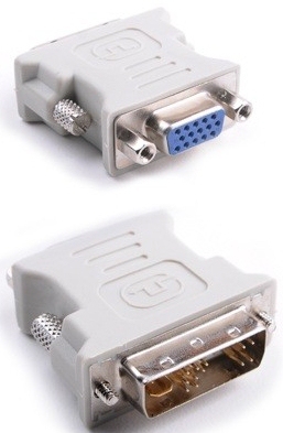 Raritan ADVI-VGA cable gender changer DVI-I Beige