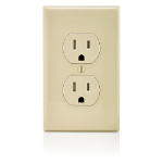 Leviton T5320-I socket-outlet NEMA 5-15 Ivory