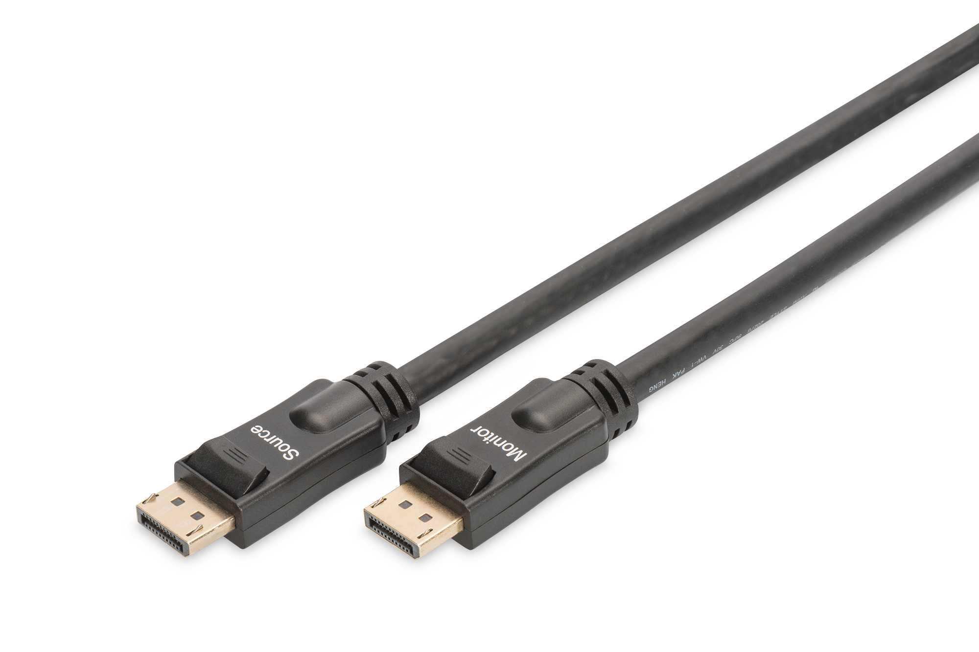 Image of Digitus Displayport connection cable, DP, w/ amp.