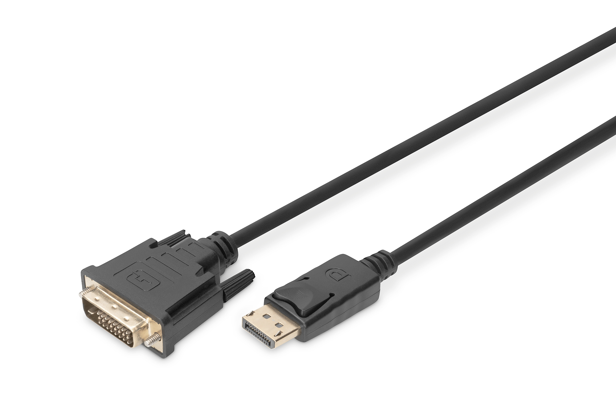 Image of Digitus 1 x DisplayPort adapter cable, DP to DVI-D