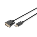 Digitus 1 x DisplayPort adapter cable, DP to DVI-D