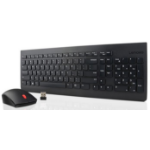 Lenovo 4X30M39469 keyboard Mouse included Universal RF Wireless French Black