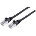 Intellinet Network Patch Cable, Cat6A, 30m, Black, Copper, S/FTP, LSOH / LSZH, PVC, RJ45, Gold Plated Contacts, Snagless, Booted, Lifetime Warranty, Polybag