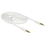 DeLOCK 83441 audio cable 2 m 3.5mm White