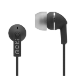 Moki ACC HPDOTK headphones/headset Wired In-ear Music Black