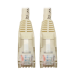 Tripp Lite N201-06N-WH networking cable White 5.91" (0.15 m) Cat6 U/UTP (UTP)