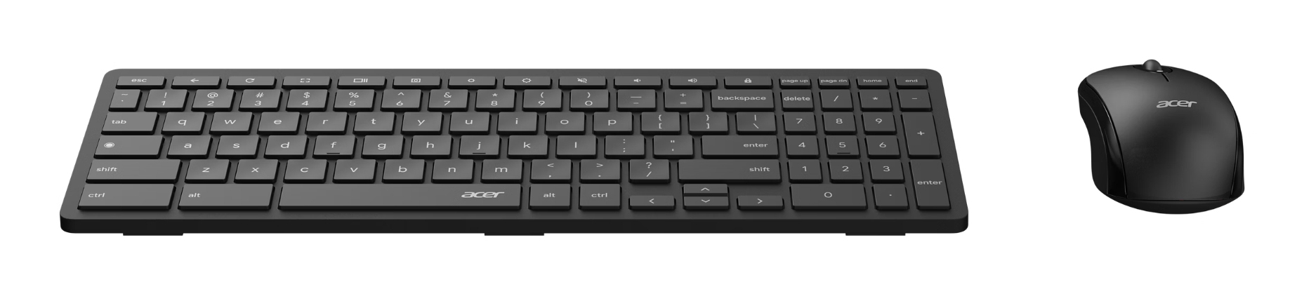 Acer LC.ACC11.001 keyboard Mouse included RF Wireless German Black