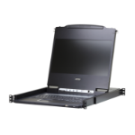 ATEN CL6700MW rack console 43,9 cm (17.3") 1920 x 1080 Pixels Metaal Zwart 1U