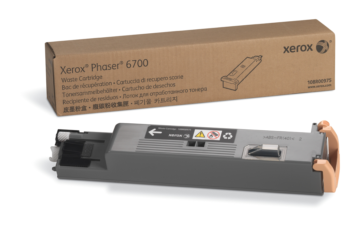 Image of Xerox 108R00975 Toner waste box, 25K pages for Xerox Phaser 6700