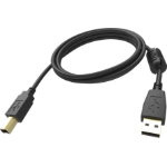 Vision TC 5MUSB/BL USB cable 5 m USB 2.0 USB A USB B Black