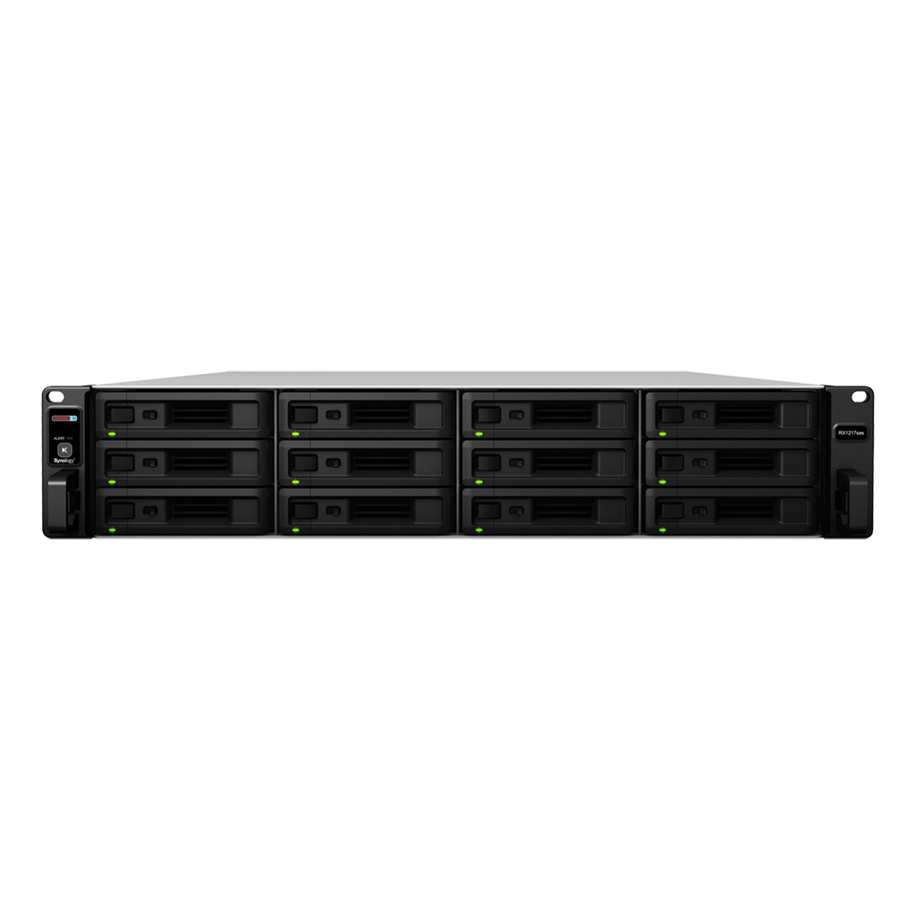 Image of Synology RX1217sas disk array Rack (2U) Black