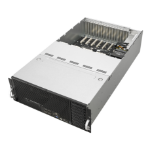 ASUS ESC8000 G4/10G Intel® C621 LGA 3647 (Socket P) Rack (4U) Black, Silver