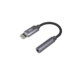 Kit PRAC-C35SG mobile phone cable Black 0.05 m 3.5mm Lightning
