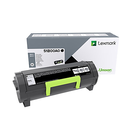 Image of Lexmark 51B00A0 Toner-kit, 2.5K pages ISO/IEC 19752 for Lexmark MS 317